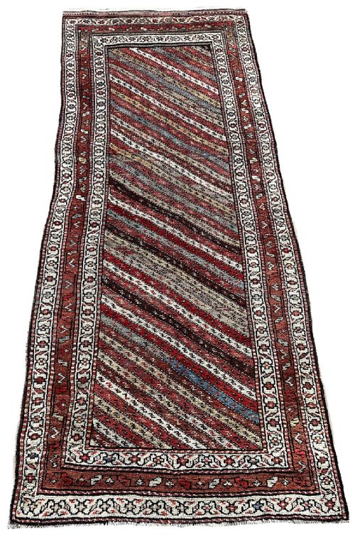 ANTIQUE KURDISH RUNNER 263M X 109M - ADDITIONAL PHOTO 1