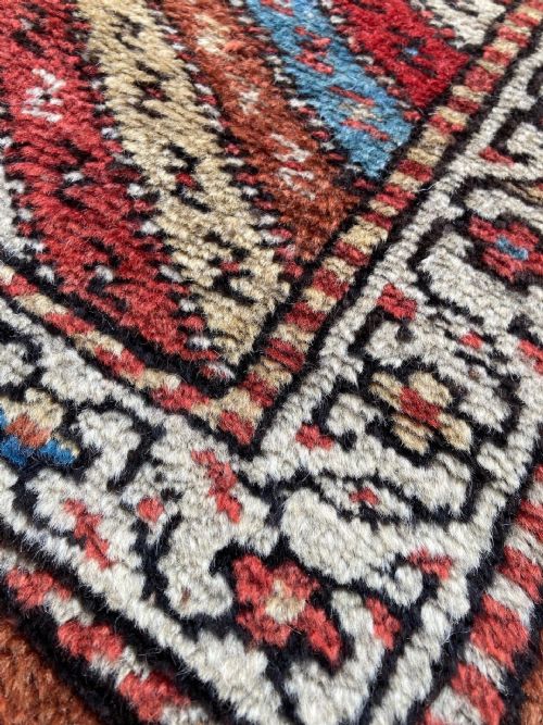 ANTIQUE KURDISH RUNNER 263M X 109M - ADDITIONAL PHOTO 9