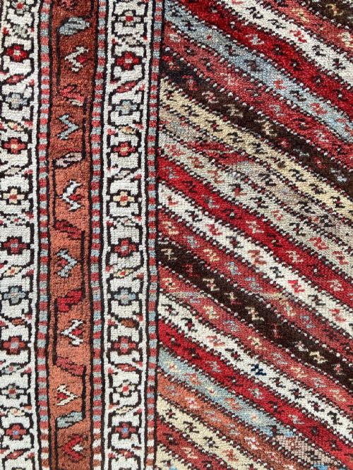 ANTIQUE KURDISH RUNNER 263M X 109M - ADDITIONAL PHOTO 12