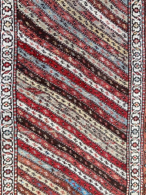 ANTIQUE KURDISH RUNNER 263M X 109M - ADDITIONAL PHOTO 13