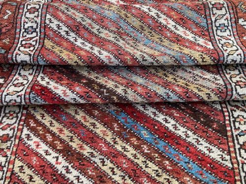 ANTIQUE KURDISH RUNNER 263M X 109M - ADDITIONAL PHOTO 15