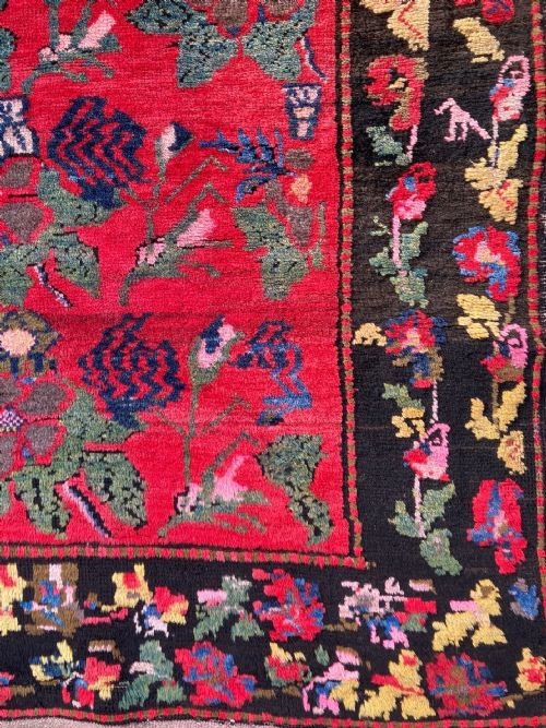 ANTIQUE CAUCASIAN KARABAGH RUG 240M X 137M - ADDITIONAL PHOTO 6