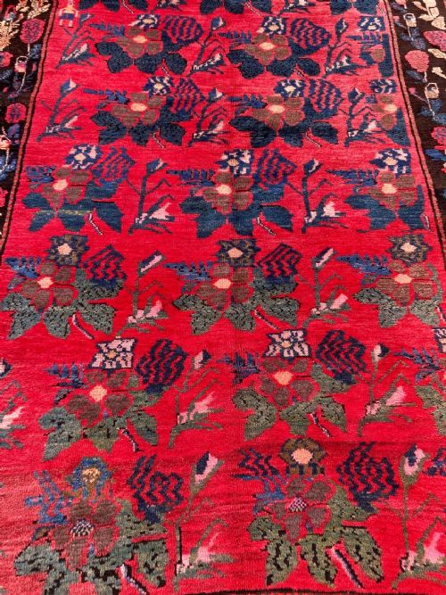 ANTIQUE CAUCASIAN KARABAGH RUG 240M X 137M - ADDITIONAL PHOTO 7