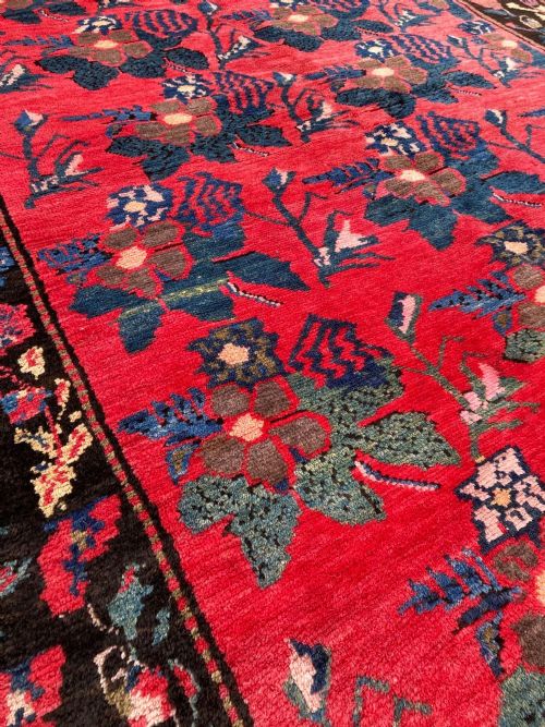 ANTIQUE CAUCASIAN KARABAGH RUG 240M X 137M - ADDITIONAL PHOTO 14