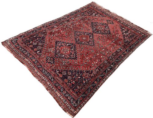 ANTIQUE QASHQAI CARPET 335M X 235M - ADDITIONAL PHOTO 2