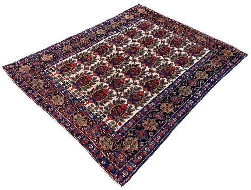 ANTIQUE AFSHAR RUG 185M X 148M - ADDITIONAL PHOTO 2