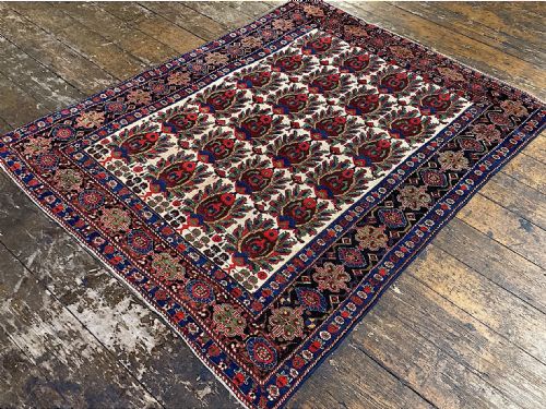 ANTIQUE AFSHAR RUG 185M X 148M - ADDITIONAL PHOTO 4