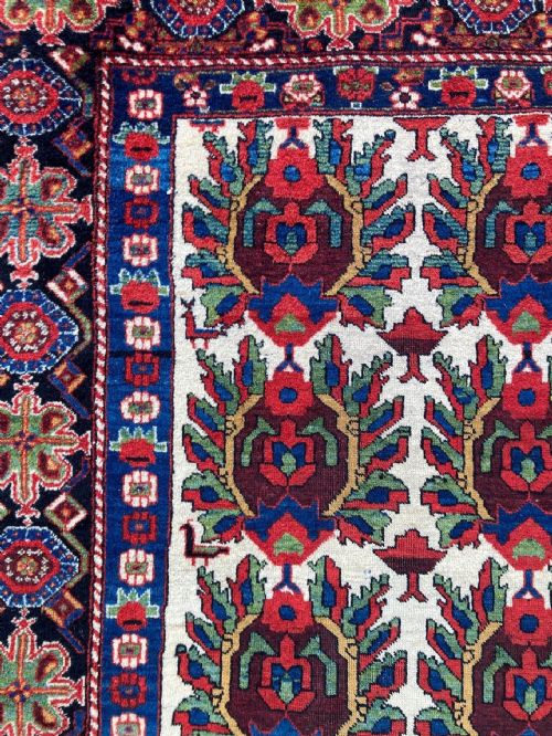 ANTIQUE AFSHAR RUG 185M X 148M - ADDITIONAL PHOTO 11