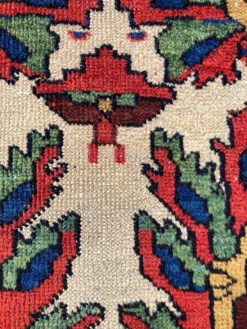 ANTIQUE AFSHAR RUG 185M X 148M - ADDITIONAL PHOTO 19