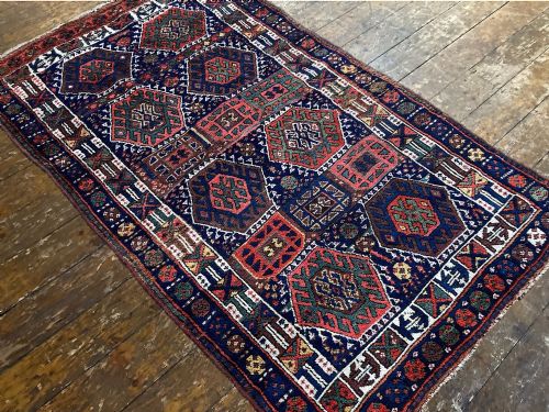 ANTIQUE KURDISH RUG 192M X 119M - ADDITIONAL PHOTO 5