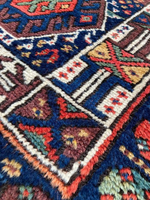 ANTIQUE KURDISH RUG 192M X 119M - ADDITIONAL PHOTO 9