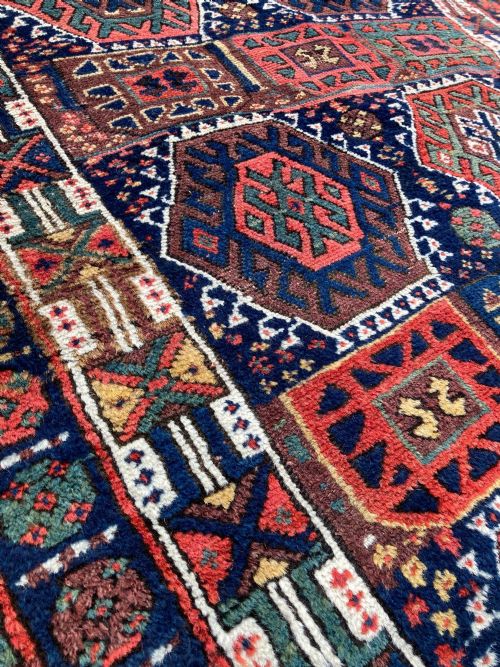 ANTIQUE KURDISH RUG 192M X 119M - ADDITIONAL PHOTO 14