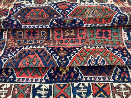 ANTIQUE KURDISH RUG 192M X 119M - ADDITIONAL PHOTO 15