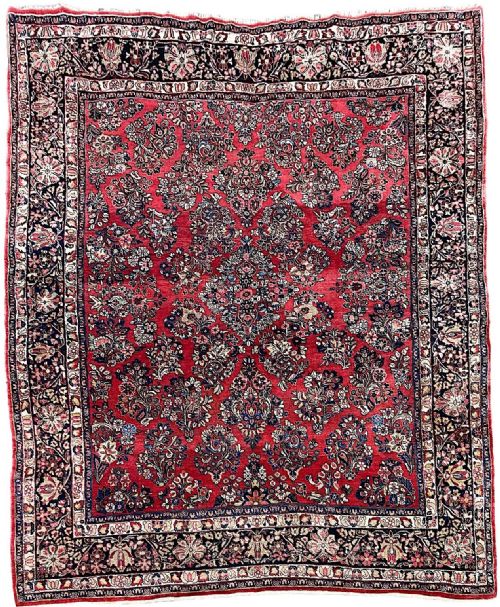 ANTIQUE SAROUK CARPET 307M X 245M