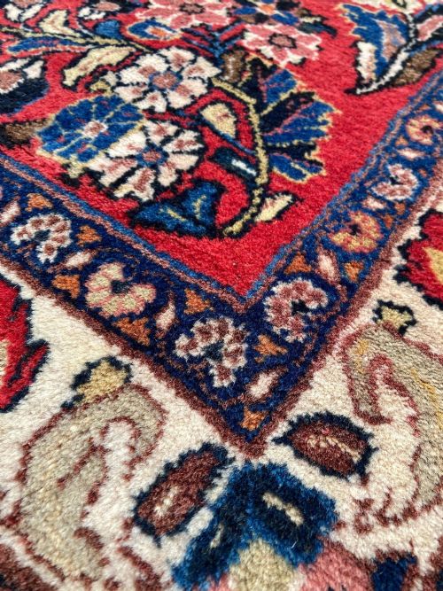 ANTIQUE SAROUK CARPET 307M X 245M - ADDITIONAL PHOTO 9