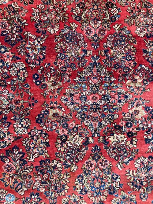 ANTIQUE SAROUK CARPET 307M X 245M - ADDITIONAL PHOTO 13
