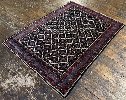 ANTIQUE HAMADAN RUG 196M X 143M - ADDITIONAL PHOTO 4