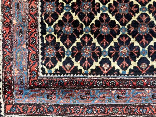 ANTIQUE HAMADAN RUG 196M X 143M - ADDITIONAL PHOTO 6