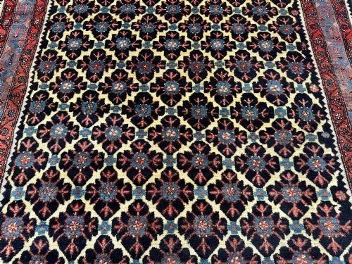 ANTIQUE HAMADAN RUG 196M X 143M - ADDITIONAL PHOTO 7