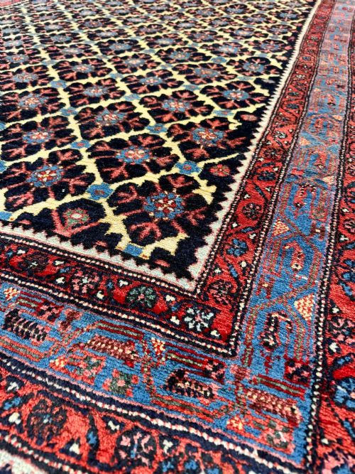 ANTIQUE HAMADAN RUG 196M X 143M - ADDITIONAL PHOTO 8