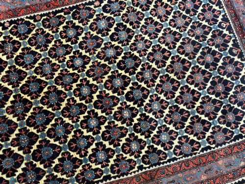 ANTIQUE HAMADAN RUG 196M X 143M - ADDITIONAL PHOTO 10
