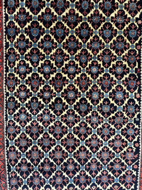 ANTIQUE HAMADAN RUG 196M X 143M - ADDITIONAL PHOTO 13