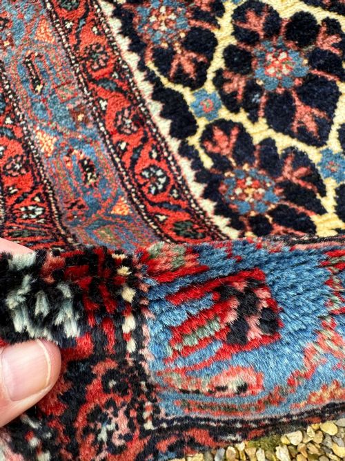 ANTIQUE HAMADAN RUG 196M X 143M - ADDITIONAL PHOTO 15