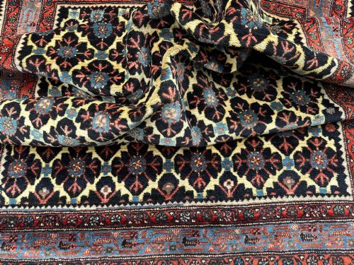 ANTIQUE HAMADAN RUG 196M X 143M - ADDITIONAL PHOTO 17