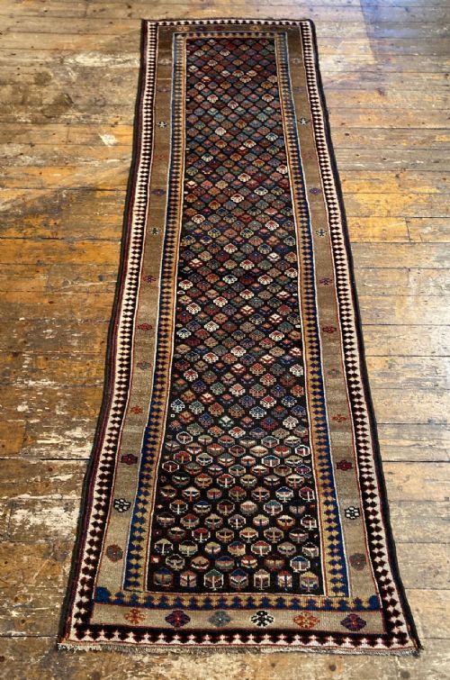 ANTIQUE KURDISH RUNNER 297M X 093M - ADDITIONAL PHOTO 3