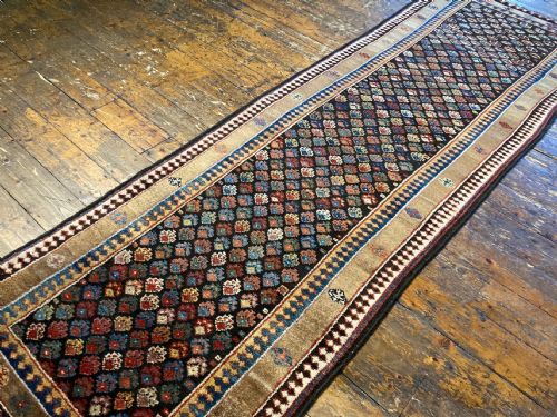 ANTIQUE KURDISH RUNNER 297M X 093M - ADDITIONAL PHOTO 5