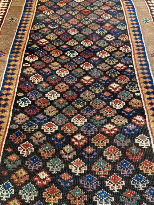 ANTIQUE KURDISH RUNNER 297M X 093M - ADDITIONAL PHOTO 7