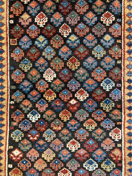 ANTIQUE KURDISH RUNNER 297M X 093M - ADDITIONAL PHOTO 15