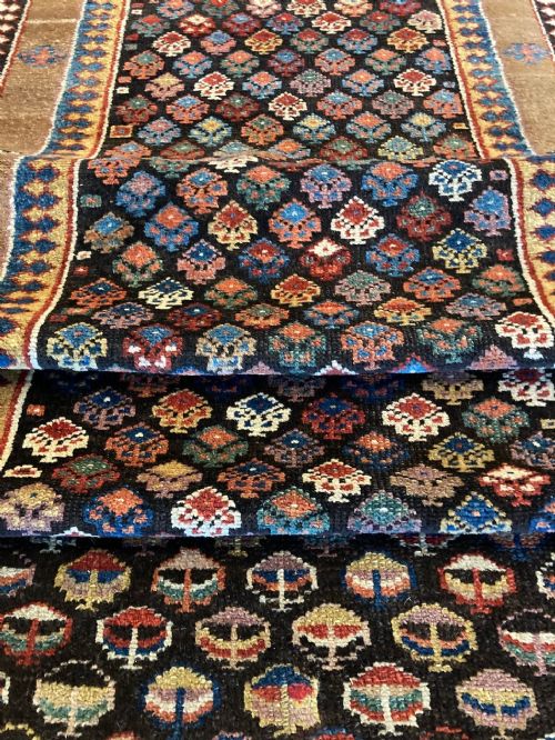 ANTIQUE KURDISH RUNNER 297M X 093M - ADDITIONAL PHOTO 16
