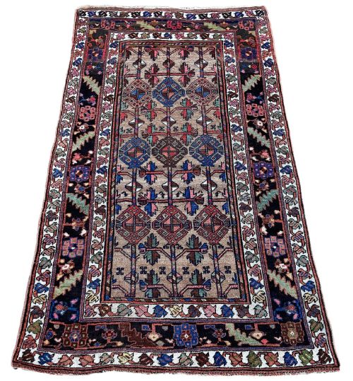 ANTIQUE KURDISH RUG 212M X 123M - ADDITIONAL PHOTO 1