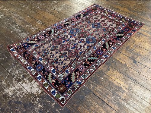 ANTIQUE KURDISH RUG 212M X 123M - ADDITIONAL PHOTO 4