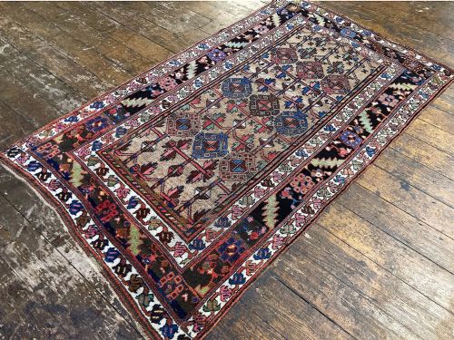 ANTIQUE KURDISH RUG 212M X 123M - ADDITIONAL PHOTO 5