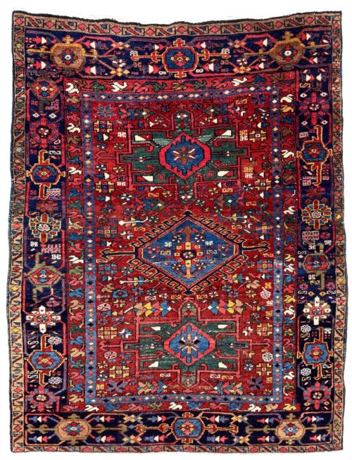 ANTIQUE HERIZ RUG 181M X 144M