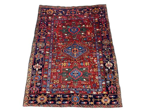 ANTIQUE HERIZ RUG 181M X 144M - ADDITIONAL PHOTO 1
