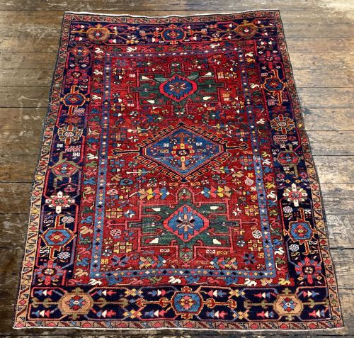 ANTIQUE HERIZ RUG 181M X 144M - ADDITIONAL PHOTO 3