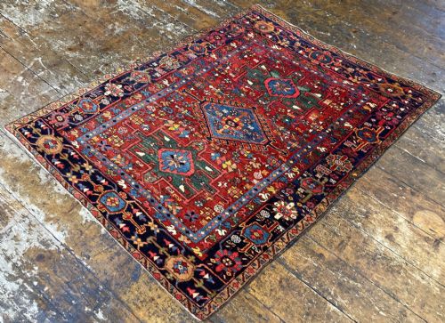 ANTIQUE HERIZ RUG 181M X 144M - ADDITIONAL PHOTO 4