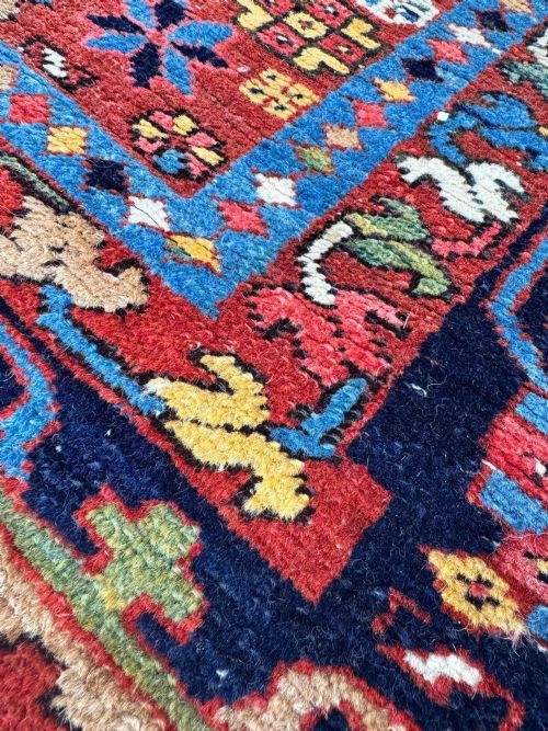 ANTIQUE HERIZ RUG 181M X 144M - ADDITIONAL PHOTO 9