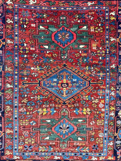 ANTIQUE HERIZ RUG 181M X 144M - ADDITIONAL PHOTO 13