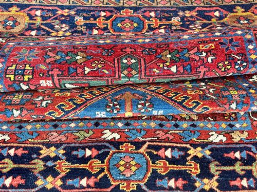 ANTIQUE HERIZ RUG 181M X 144M - ADDITIONAL PHOTO 15