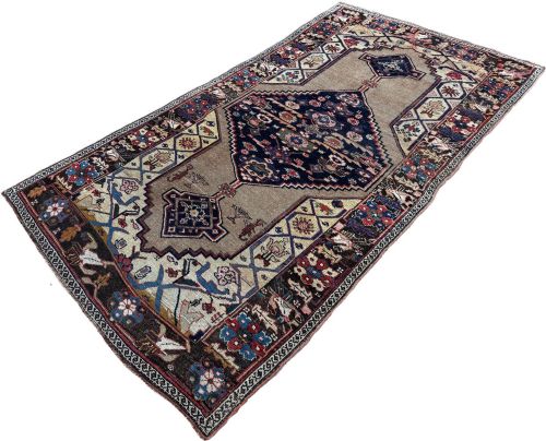 ANTIQUE BIDJAR RUG 222M X 124M - ADDITIONAL PHOTO 2