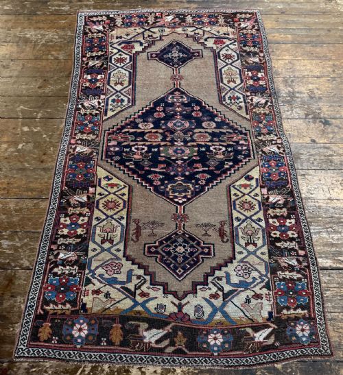 ANTIQUE BIDJAR RUG 222M X 124M - ADDITIONAL PHOTO 3
