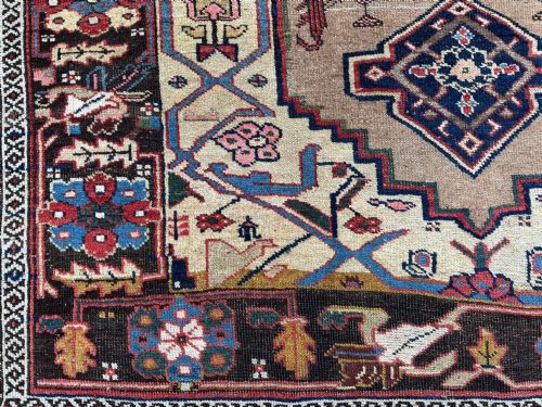 ANTIQUE BIDJAR RUG 222M X 124M - ADDITIONAL PHOTO 6