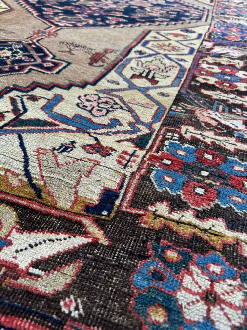 ANTIQUE BIDJAR RUG 222M X 124M - ADDITIONAL PHOTO 8