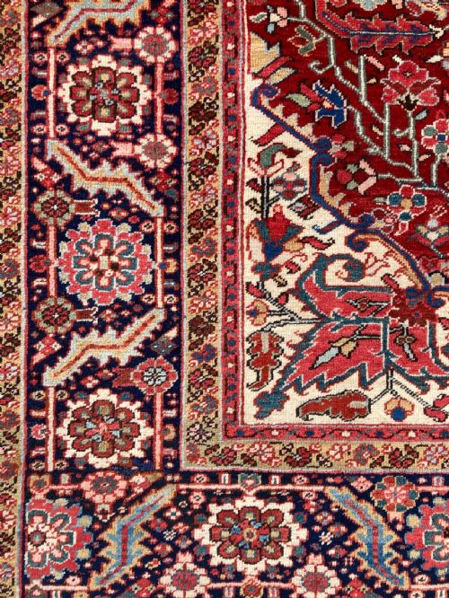 ANTIQUE HERIZ CARPET 358M X 227M - ADDITIONAL PHOTO 5