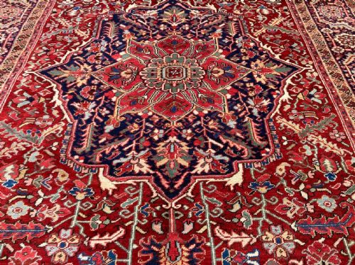 ANTIQUE HERIZ CARPET 358M X 227M - ADDITIONAL PHOTO 6