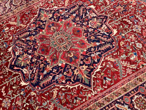 ANTIQUE HERIZ CARPET 358M X 227M - ADDITIONAL PHOTO 9